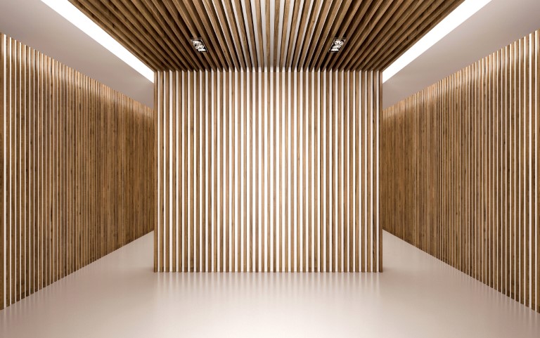 Baffle decorativ de perete