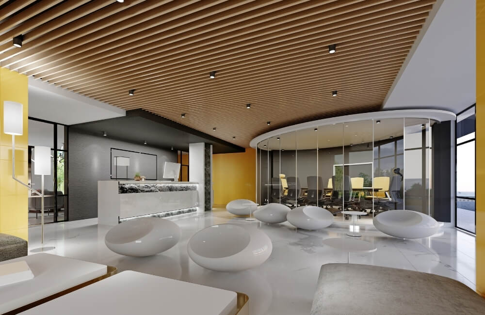 Tavan tip baffle / liniar